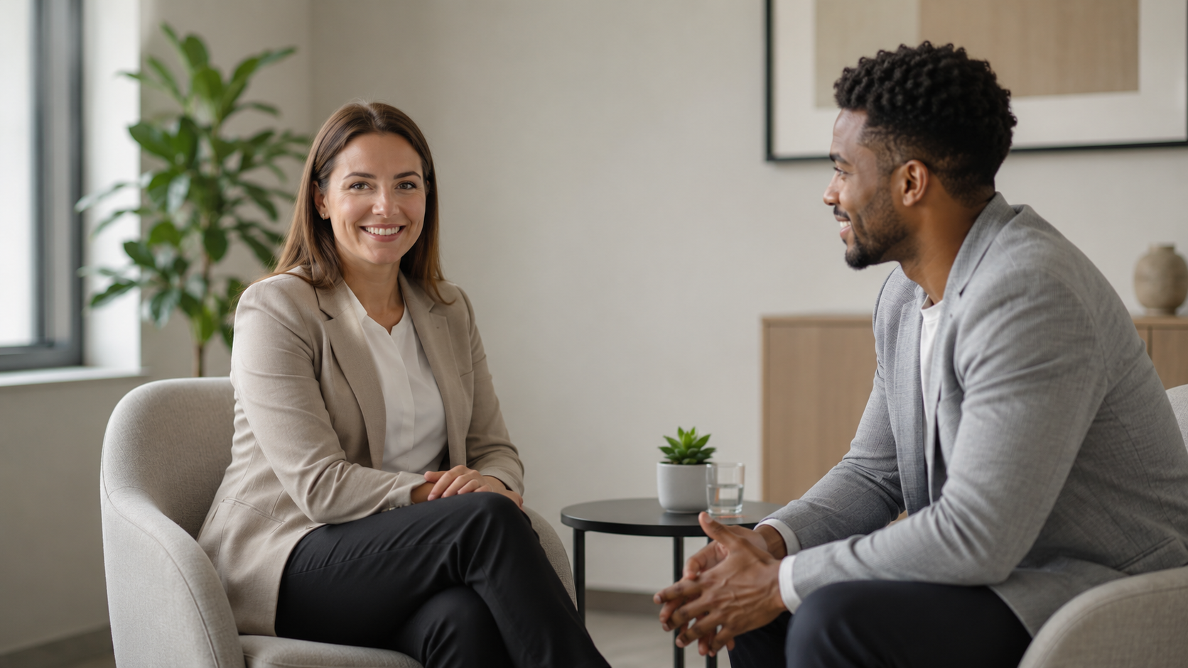 Profissionais em conversa sobre saúde e condições de trabalho